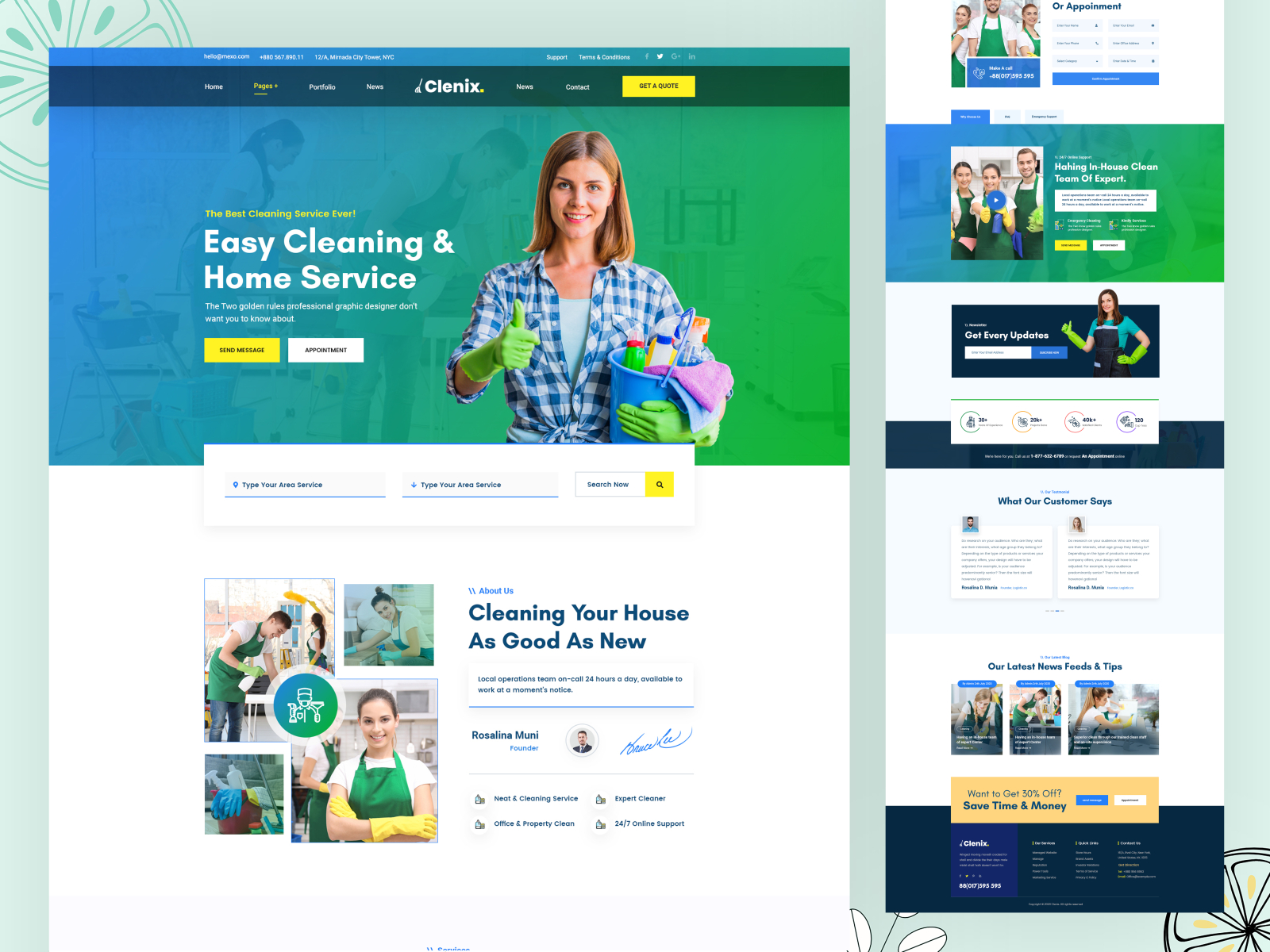 Landing Page Template